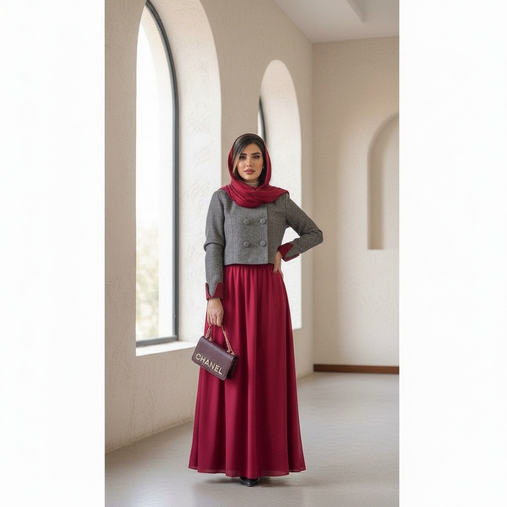 کت ودامن گیلاس