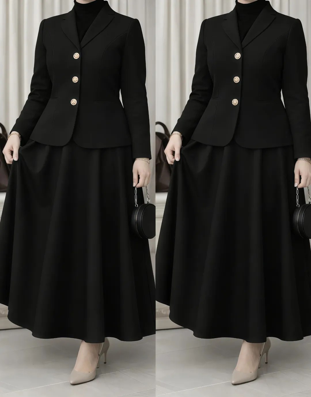 کت ودامن خانومانه دی 