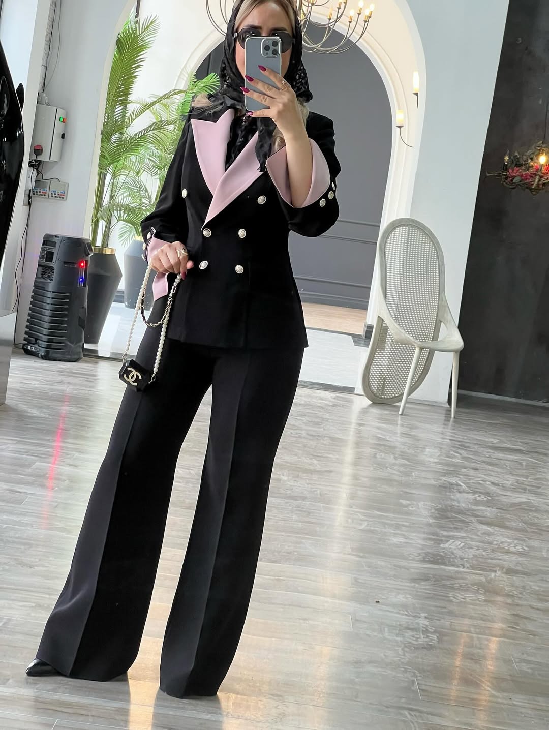 کت وشلواربلک پینکی